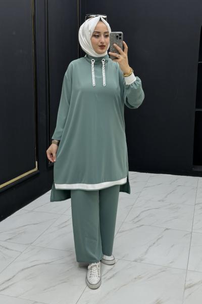 Arya Takım Mint Yeşili