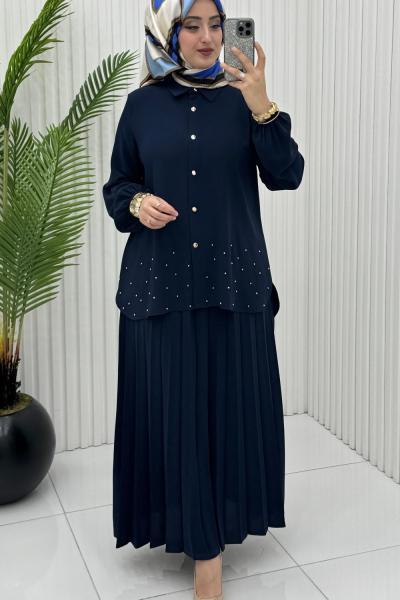 Hesna Takım Lacivert