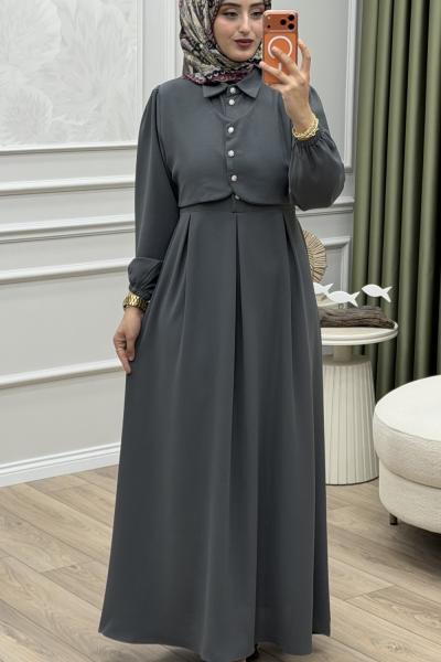 Melda Elbise Gri
