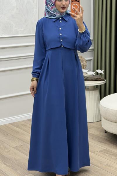 Melda Elbise İndigo