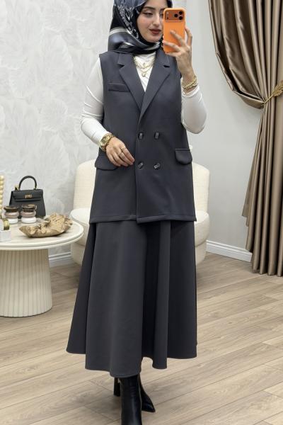 Nare Etek Takım Antrasit