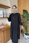 Alara Tunik Takım Siyah