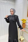 Asena Elbise Siyah