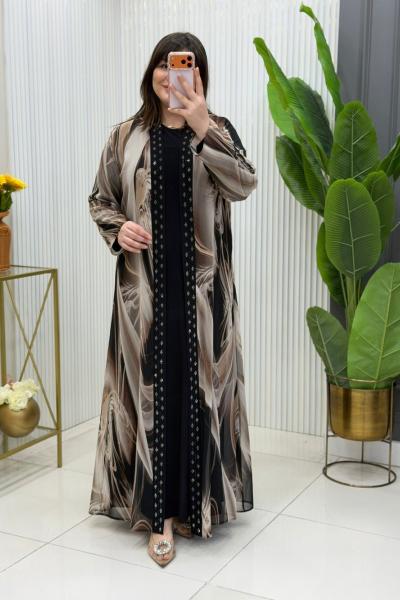 Bergüzar Elbise  Siyah