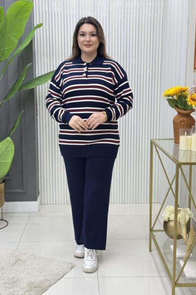 Berivan Triko Takım Lacivert