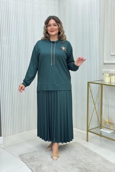 Bilgen Etekli Takım Zümrüt