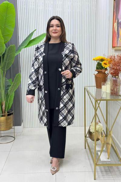 Büşra 3lü Takım  Siyah