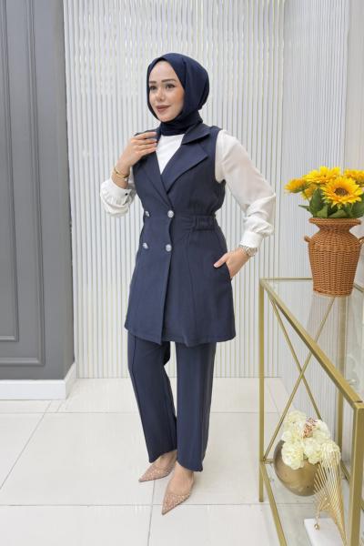 Ceylan Üçlü Takım Lacivert