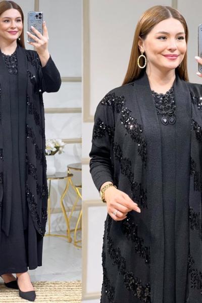 Daye Elbise Hırka Takım