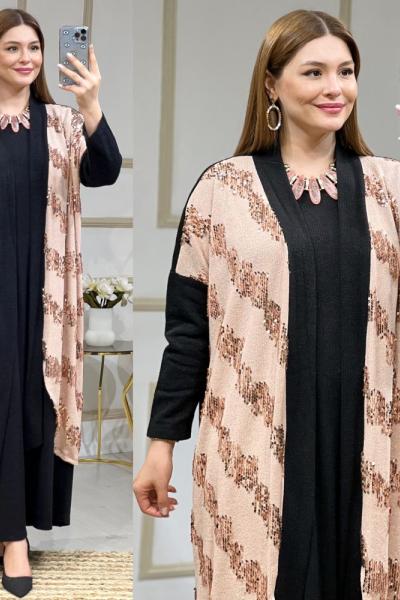 Daye Elbise Hırka Takım