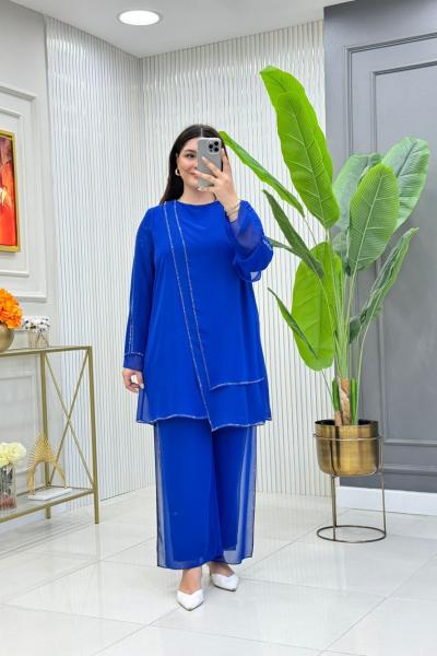 Dide Takım Saks Mavisi