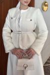 Elçin Etekli Takım  Beyaz