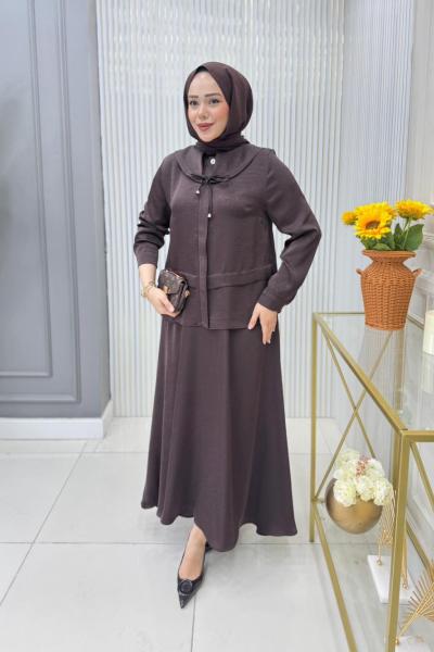 Elçin Etekli Takım  Acı Kahve