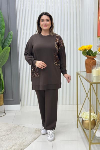 Esin Spor Takım Kahverengi