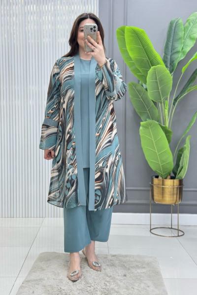 Feyza Üçlü Takım  Çağla Yeşili