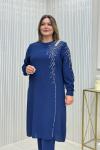 Fulya Takım Saks Mavisi
