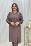 Fulya Takım Koyu Vizon