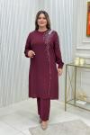 Fulya Takım Bordo