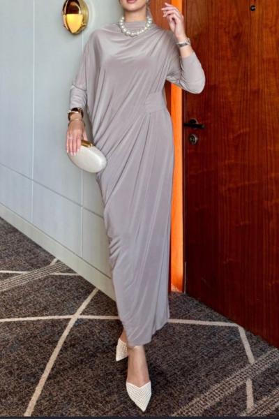 Gümüş Elbise Vizon