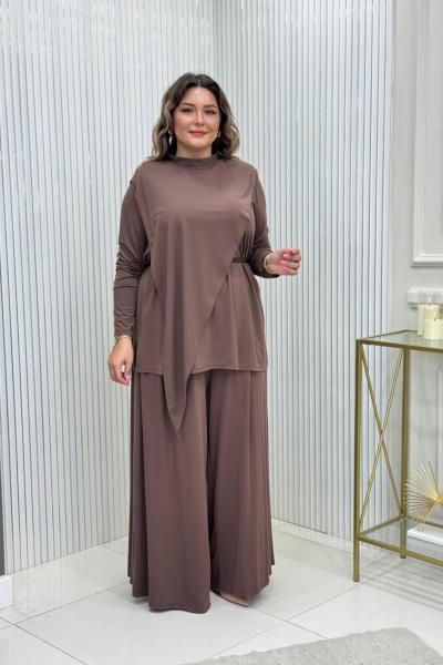 Hale Takım Kahverengi