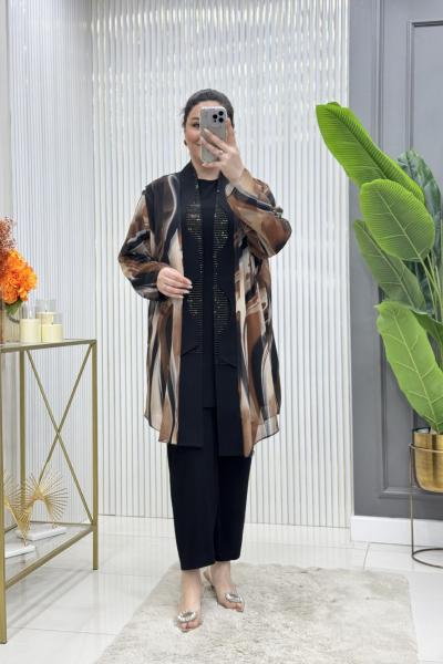 İkra Üçlü Takım Siyah