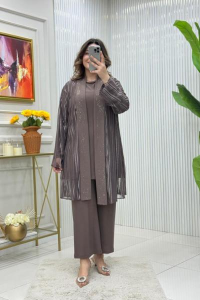 İlayda 3lü Takım  Koyu Vizon