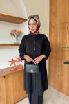 Irmak Tunik Takım  Siyah