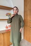 Irmak Tunik Takım  Haki