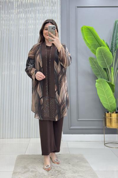 Işık 3lü Takım Acı Kahve