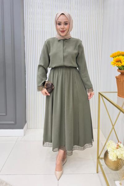 Kevser Etekli Takım Su Yeşili