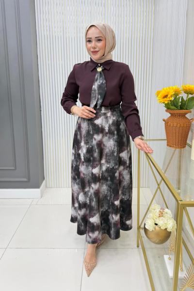 Meryem  Etekli Takım  Mürdüm