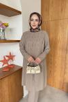 Narin Tunik Takım Taş Rengi