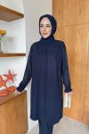 Narin Tunik Takım Lacivert