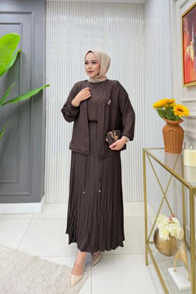 Nehir Etekli Takım Acı Kahve