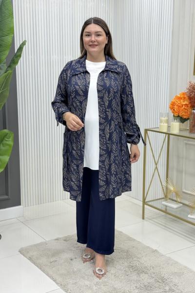 Nergis Üçlü Takım  Lacivert