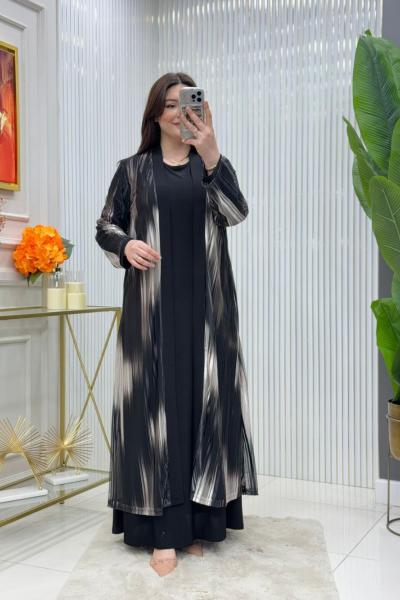 Nisa Elbise  Siyah