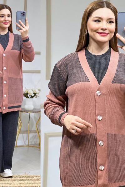 Pırıl 3’lü Triko Takım