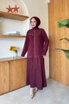 Şebnem Etekli Takım Bordo