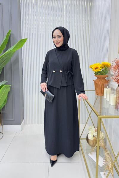 Seda Elbise Siyah