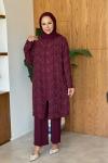 Sena Tunik Takım Bordo