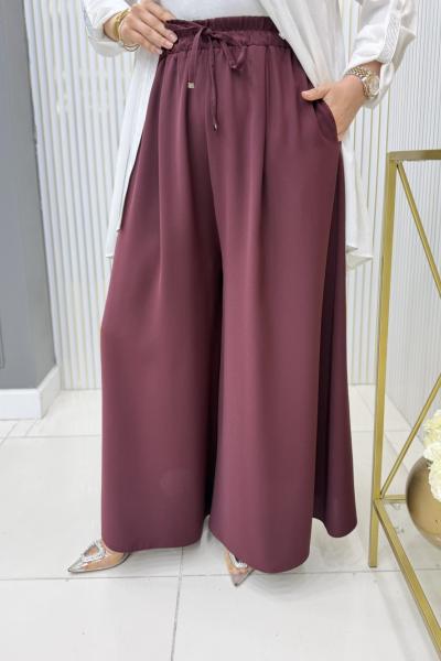 Sevim Pantolon  Bordo