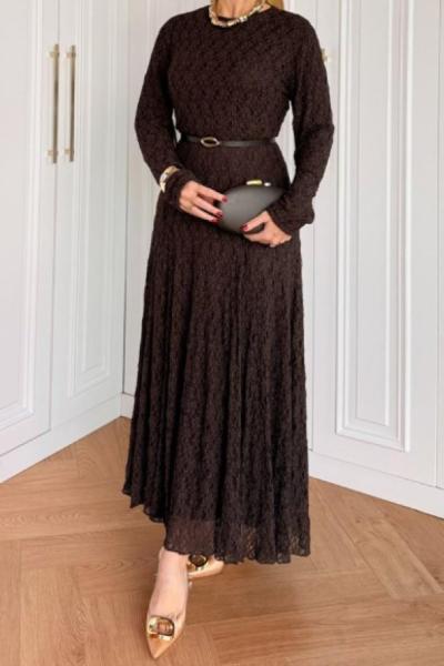 Şeyda Elbise Acı Kahve