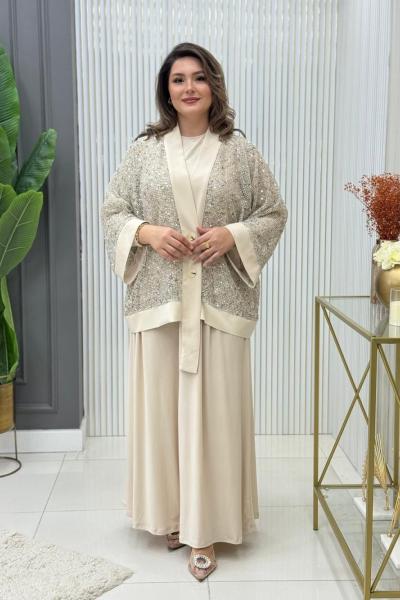 Viola Şık Takım Krem