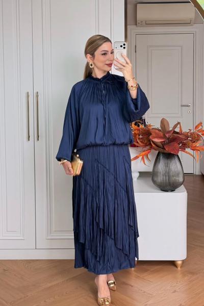 Zeynep Etekli Takım Lacivert