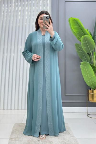 Zümra Elbise Çağla Yeşili