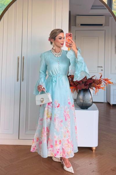 Ahenk Elbise Mint Yeşili  Mint Yeşili