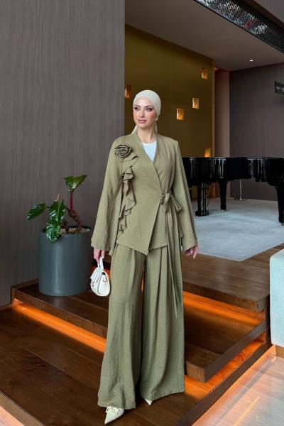 Alis Pantolon Takım Mint Yeşili Mint Yeşili