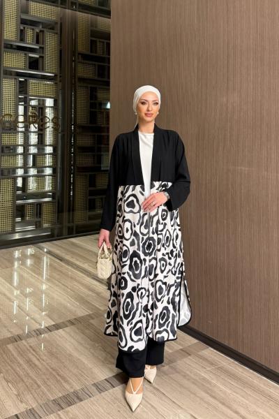 Andaç Pantolonlu Takım Siyah Siyah