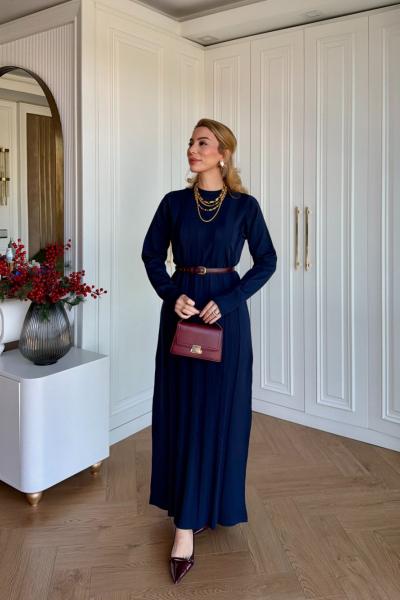 Arzu Elbise Lacivert Lacivert