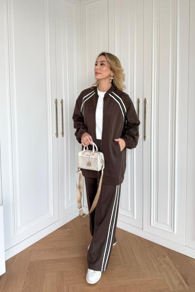 Asiye Takım Kahverengi Kahverengi